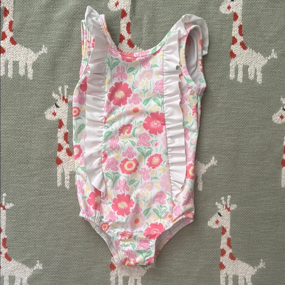 Bella Bliss Floral Lissie Swimsuit size 3T